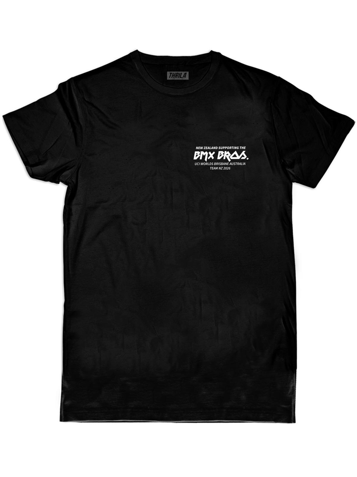 BMX Bros Supporter T-Shirt front design